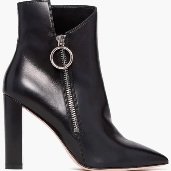 Paige - Kate ankle leather booties - 4 inch heel 7.5 - Picture 1 of 8